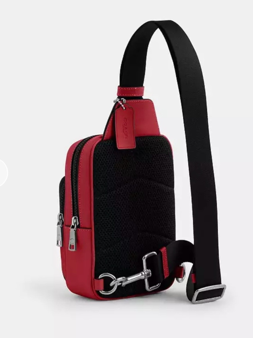 Coach Red Racer Crossbody Sling Bag NWT - Picture 4 of 9